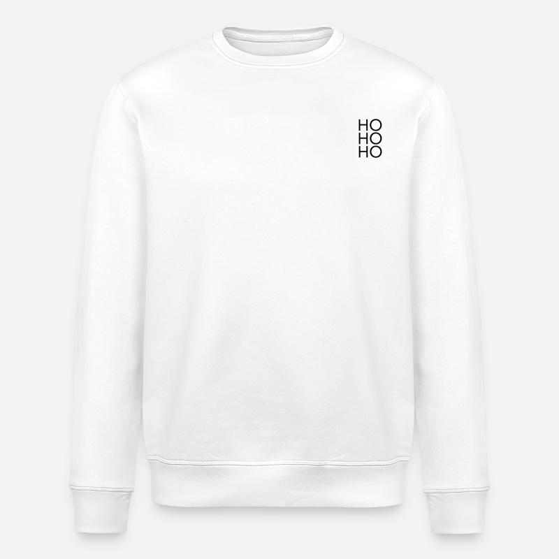 Hohoho - Stanley/Stella Unisex Bio-Sweatshirt ROLLER - Weiß
