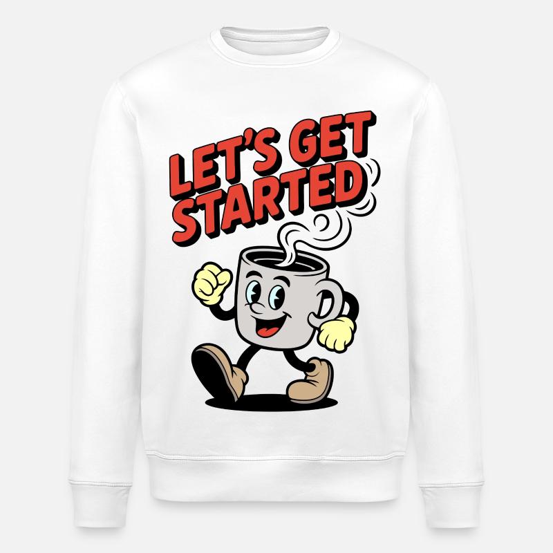 C’est parti pour Tassenheld - Sweat bio ROLLER Stanley/Stella Unisexe - blanc