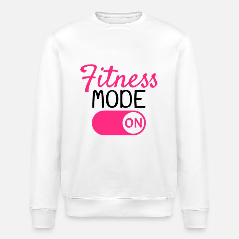 Mode fitness activé - Sweat bio ROLLER Stanley/Stella Unisexe - blanc