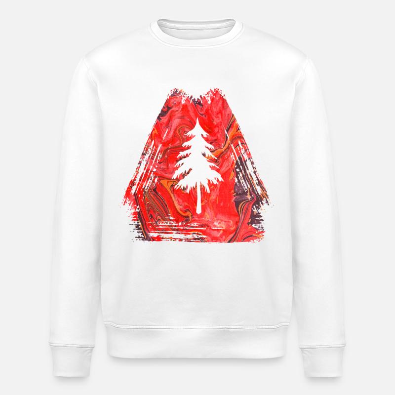 sapin e 13 - Sweat bio ROLLER Stanley/Stella Unisexe - blanc