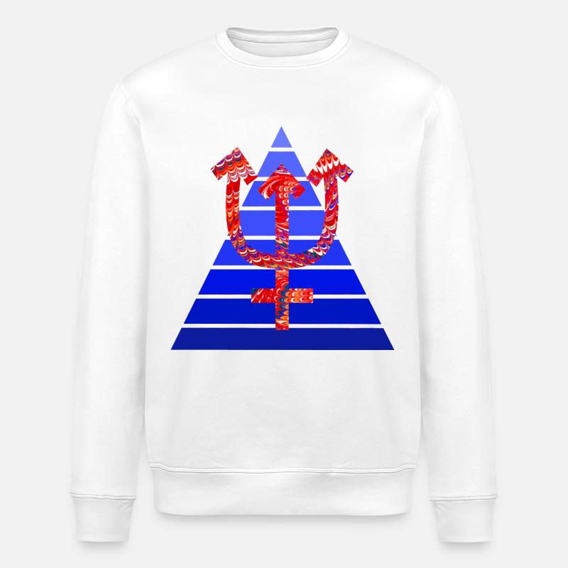 neptune 110 a - Stanley/Stella ROLLER Unisex Organic Sweatshirt - white