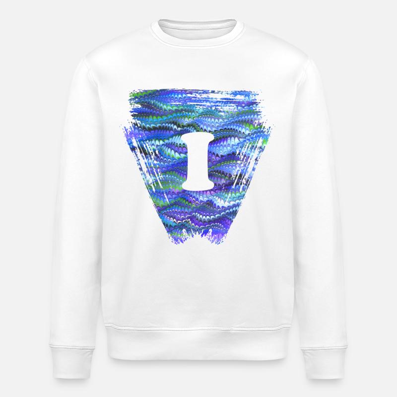 Dreieck E 103 I - Stanley/Stella ROLLER Unisex Organic Sweatshirt - white