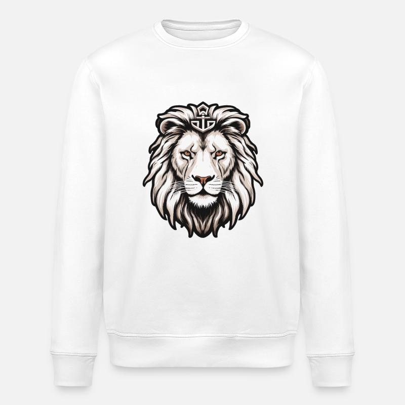 rugissement des lions - Sweat bio ROLLER Stanley/Stella Unisexe - blanc