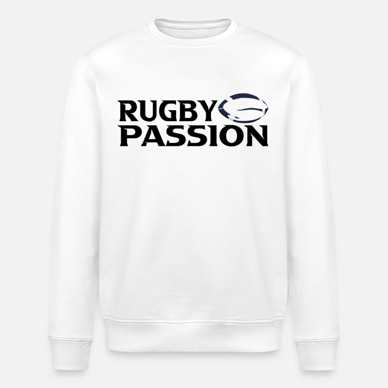 Rugby - Sweat bio ROLLER Stanley/Stella Unisexe - blanc