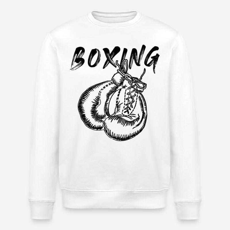 Boxen - Stanley/Stella Unisex Bio-Sweatshirt ROLLER - Weiß