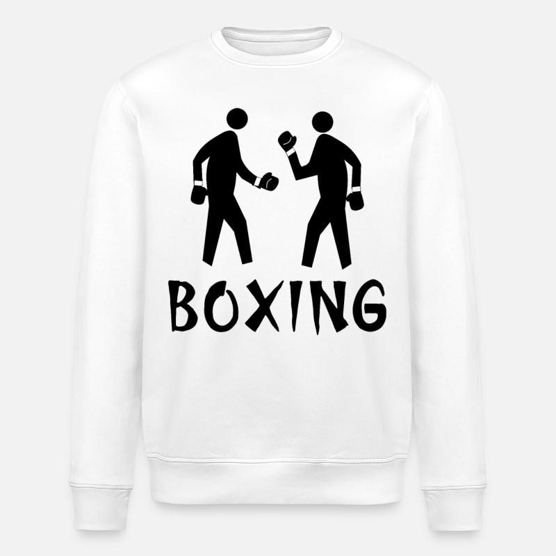 Boxen - Stanley/Stella Unisex Bio-Sweatshirt ROLLER - Weiß