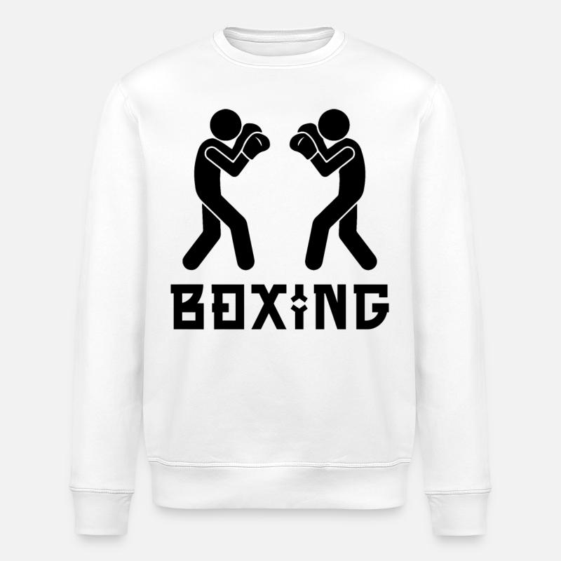 Boxen - Stanley/Stella Unisex Bio-Sweatshirt ROLLER - Weiß