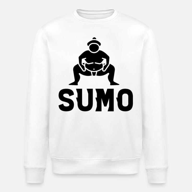 Sumo - Stanley/Stella Unisex Bio-Sweatshirt ROLLER - Weiß