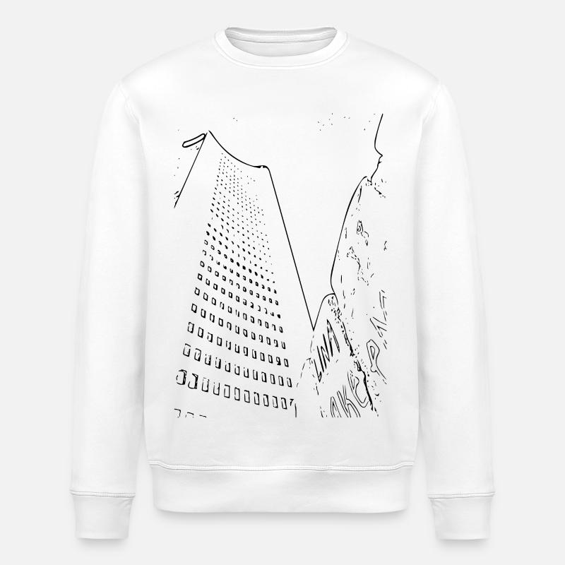 Leipzig - Stanley/Stella ROLLER Unisex Organic Sweatshirt - white