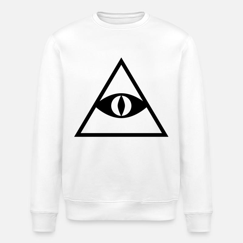 Pyramid - Stanley/Stella ROLLER Unisex Organic Sweatshirt - white
