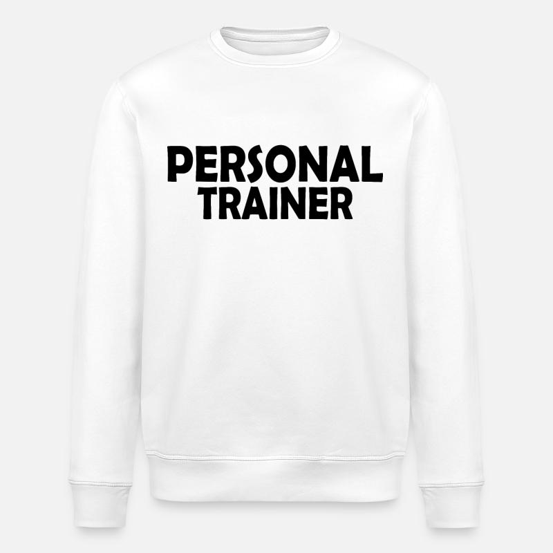 Personal trainer - Stanley/Stella Unisex Bio-Sweatshirt ROLLER - Weiß