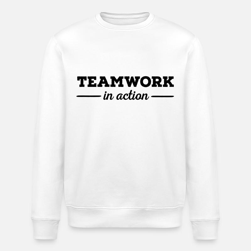 Teamwork - Stanley/Stella Unisex Bio-Sweatshirt ROLLER - Weiß