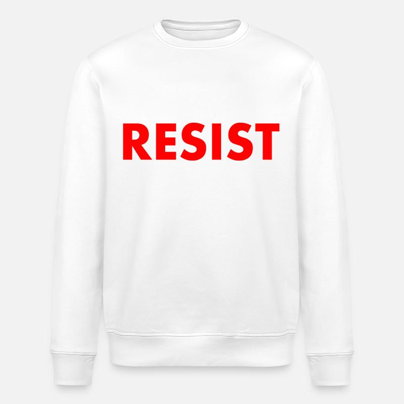 Resist - Stanley/Stella Unisex Bio-Sweatshirt ROLLER - Weiß