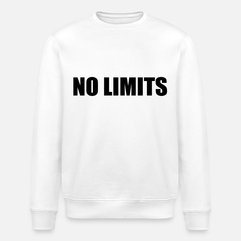 No limits - Stanley/Stella Unisex Bio-Sweatshirt ROLLER - Weiß