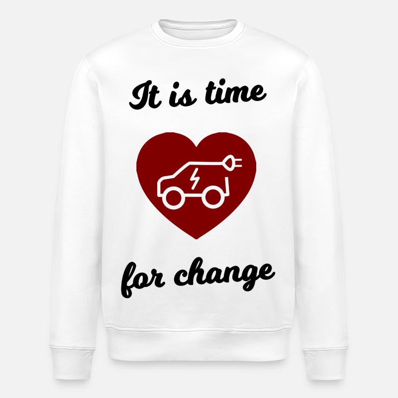 Voitures électriques - Sweat bio ROLLER Stanley/Stella Unisexe - blanc