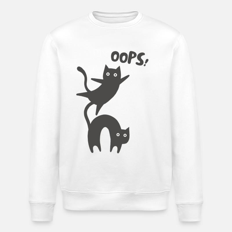 OOPS! - Sweat bio ROLLER Stanley/Stella Unisexe - blanc