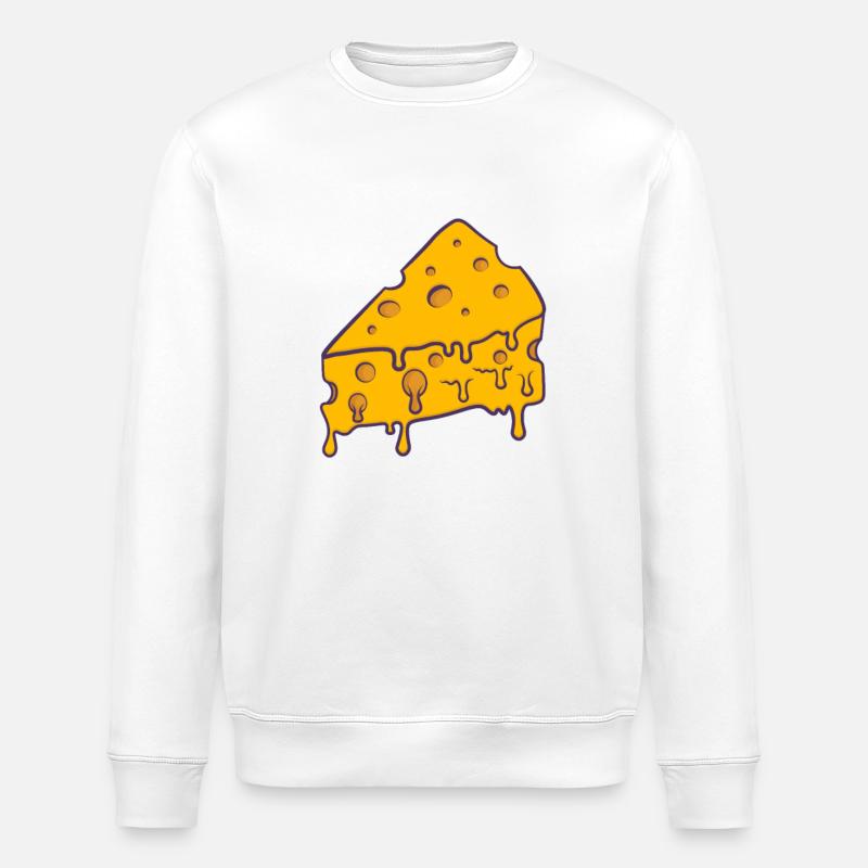Käse - Stanley/Stella Unisex Bio-Sweatshirt ROLLER - Weiß