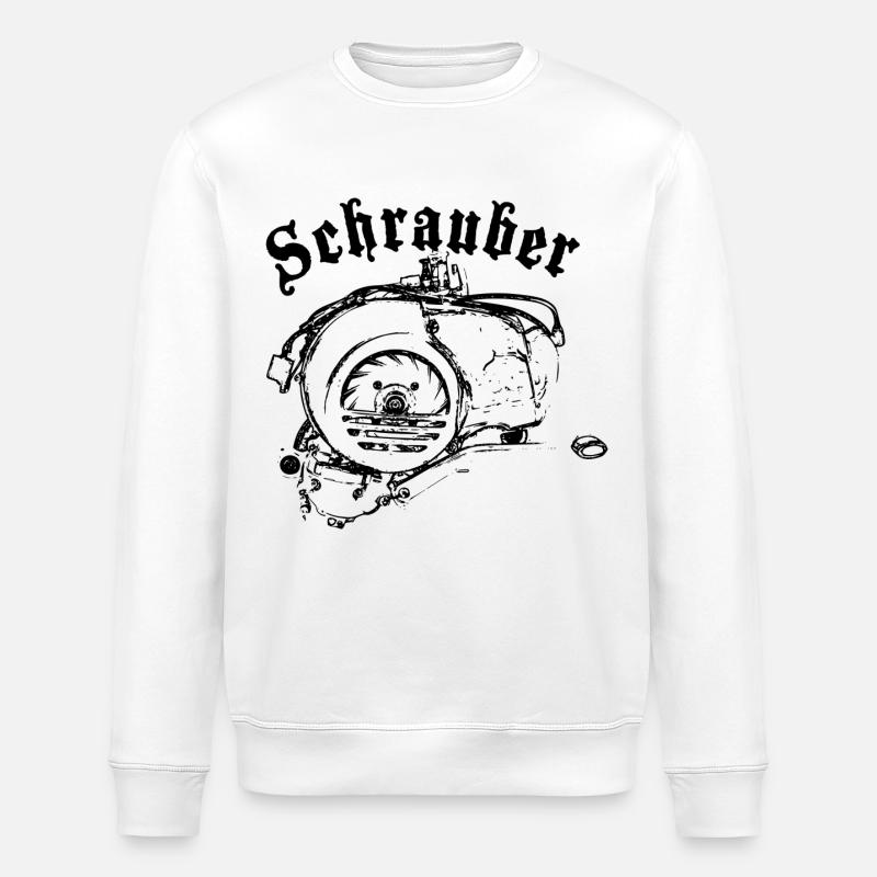 PX Schrauber - Stanley/Stella Unisex Bio-Sweatshirt ROLLER - Weiß
