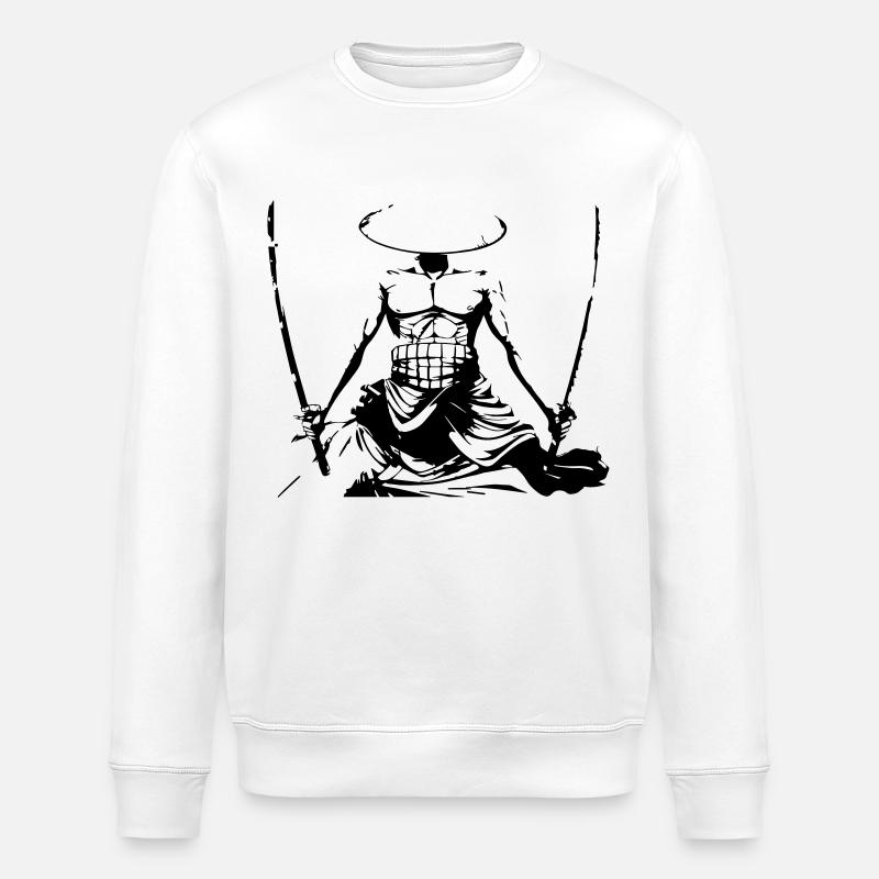 Samurai - Stanley/Stella Unisex Bio-Sweatshirt ROLLER - Weiß