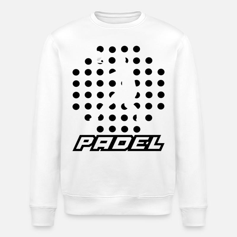 LE PADEL - Sweat bio ROLLER Stanley/Stella Unisexe - blanc