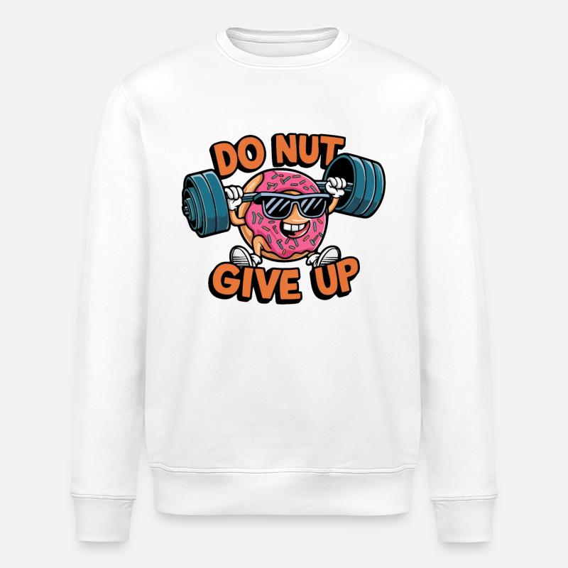 Nut abandonne-t-il ? - Sweat bio ROLLER Stanley/Stella Unisexe - blanc