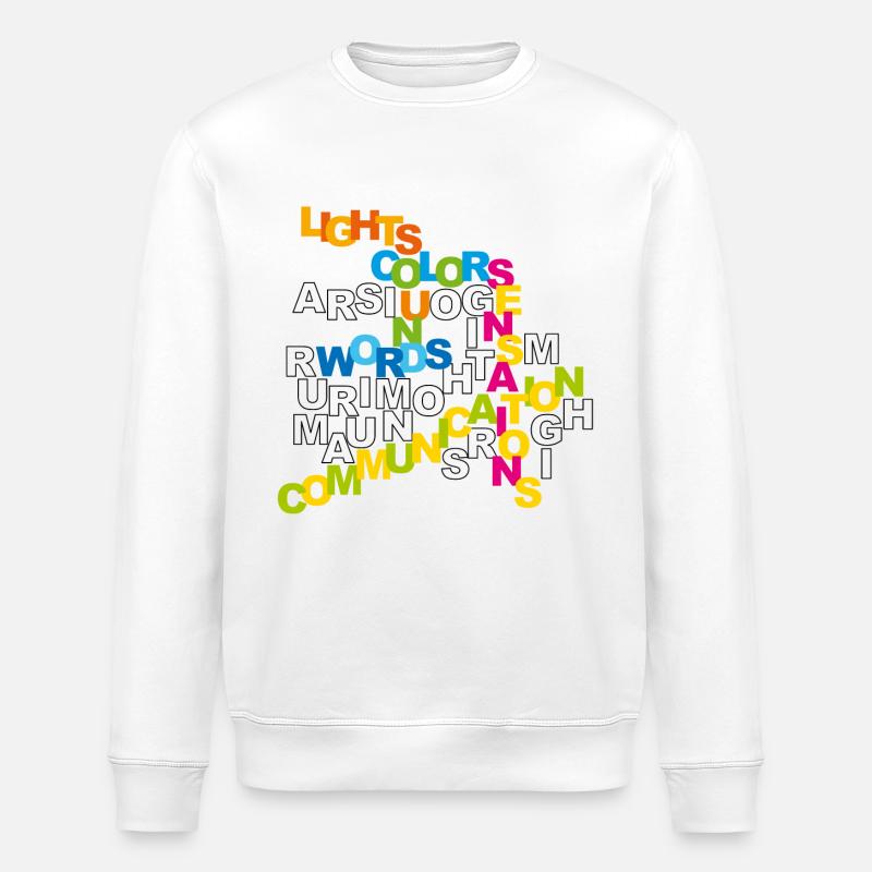 communication - Sweat bio ROLLER Stanley/Stella Unisexe - blanc