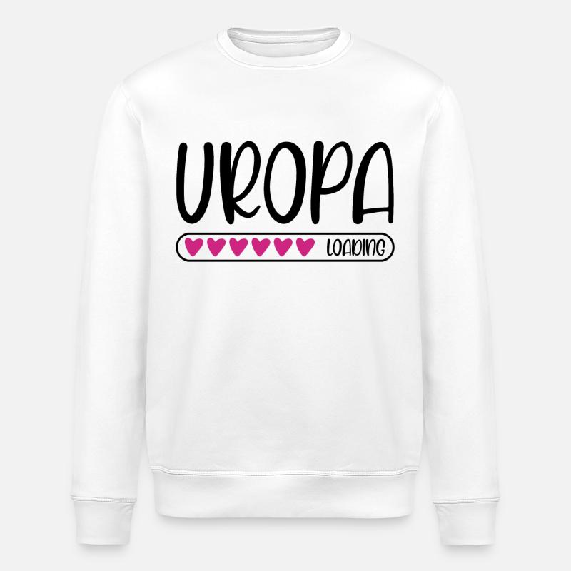 Uropa loading - Stanley/Stella Unisex Bio-Sweatshirt ROLLER - Weiß