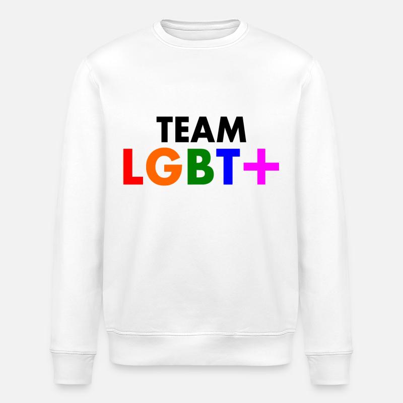 Lgbt - Sweat bio ROLLER Stanley/Stella Unisexe - blanc