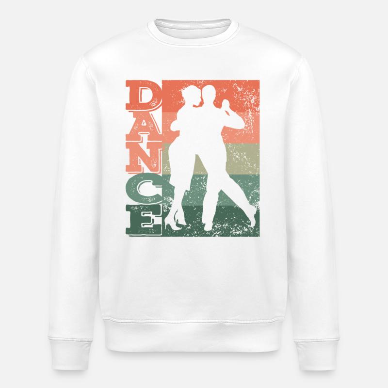 Tango Argentin Danse Milonga Vals - Sweat bio ROLLER Stanley/Stella Unisexe - blanc