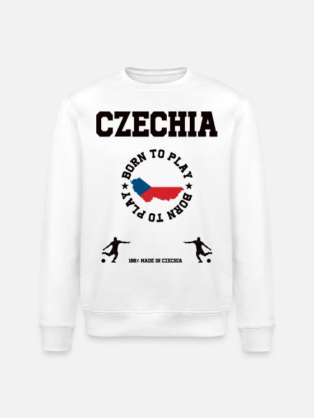 Tschechien - Stanley/Stella Unisex Bio-Sweatshirt ROLLER - Weiß