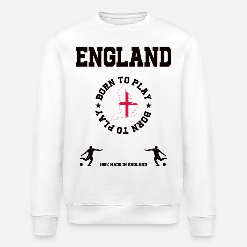 Angleterre - Sweat bio ROLLER Stanley/Stella Unisexe - blanc