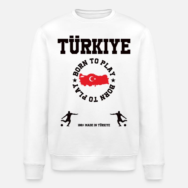 Türkiye - Sweat bio ROLLER Stanley/Stella Unisexe - blanc