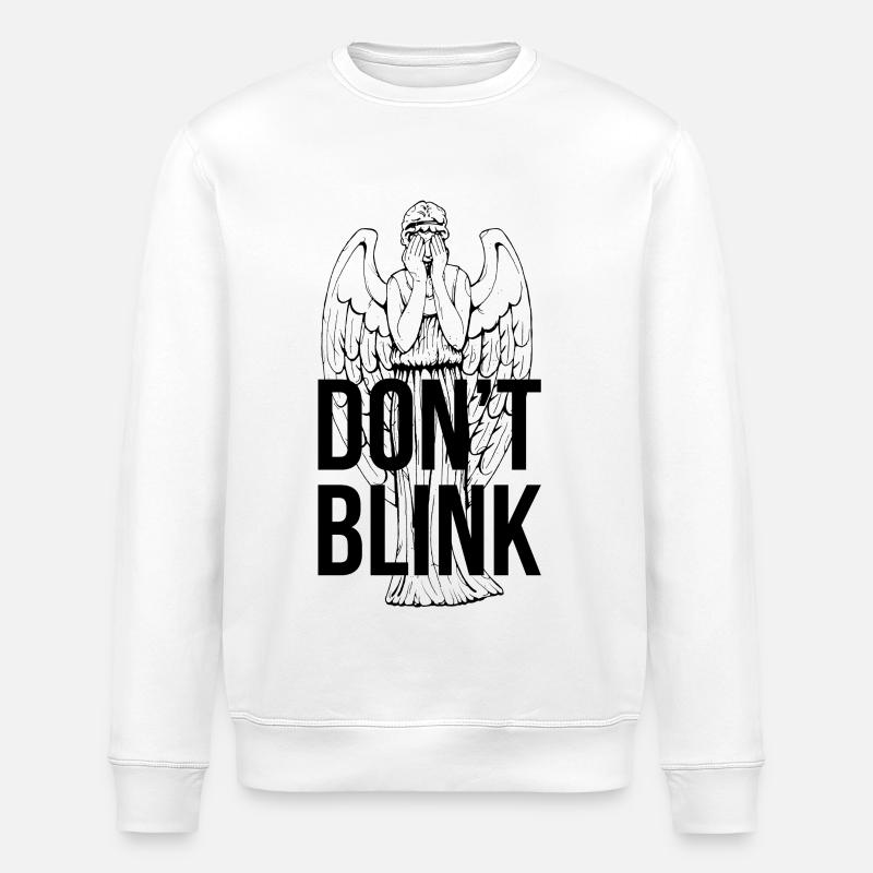 Don't Blink - Sweat bio ROLLER Stanley/Stella Unisexe - blanc