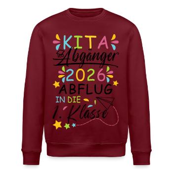 Kita Abgänger 2026 - Stanley/Stella Unisex Bio-Sweatshirt ROLLER - Weiß - Vorne - Nik (191cm)