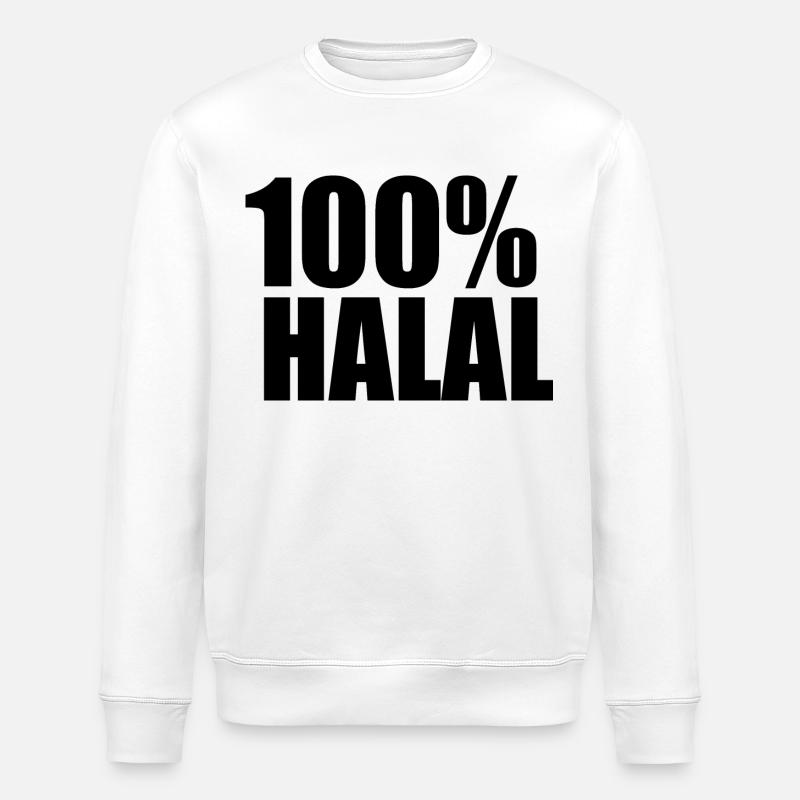 Halal - Stanley/Stella Unisex Bio-Sweatshirt ROLLER - Weiß