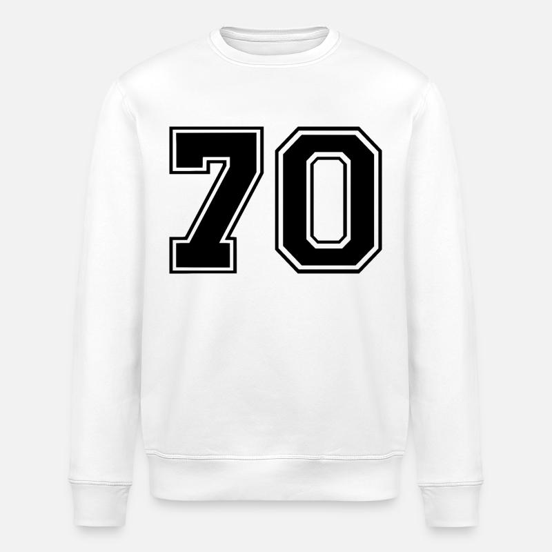 70 - Sweat bio ROLLER Stanley/Stella Unisexe - blanc