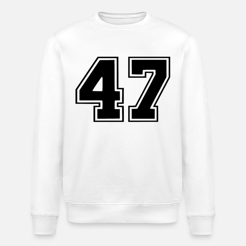 47 - Sweat bio ROLLER Stanley/Stella Unisexe - blanc