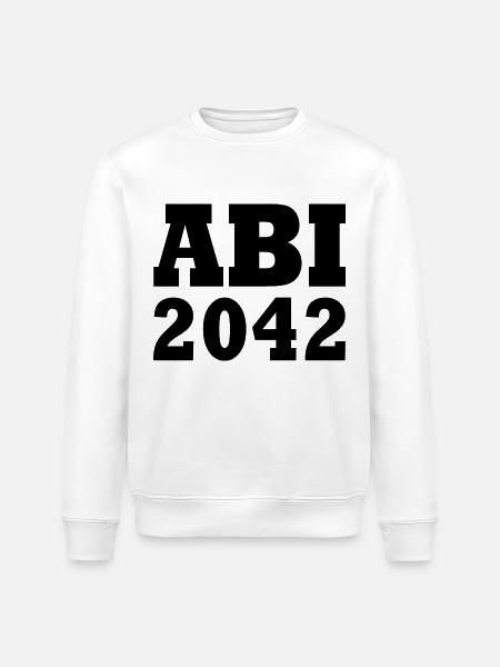 Abi 2042 - Stanley/Stella Unisex Bio-Sweatshirt ROLLER - Weiß