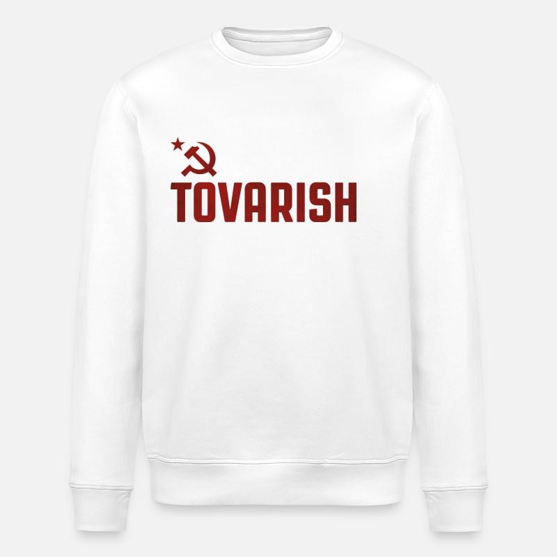 Tovarish - Stanley/Stella Unisex Bio-Sweatshirt ROLLER - Weiß