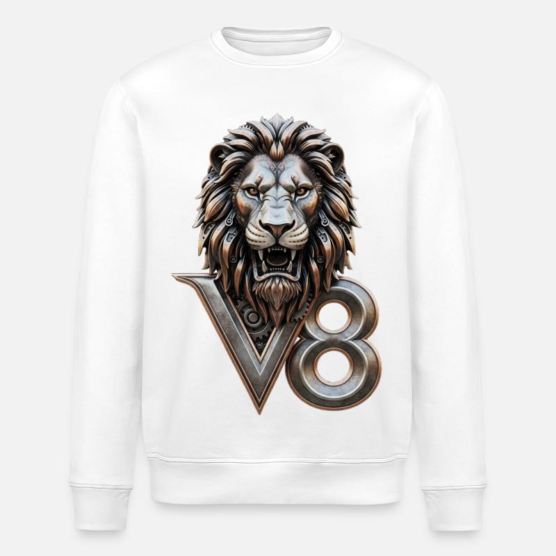 V8 - Sweat bio ROLLER Stanley/Stella Unisexe - blanc