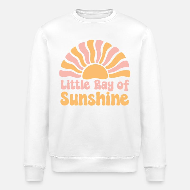 Petit rayon de soleil - Sweat bio ROLLER Stanley/Stella Unisexe - blanc