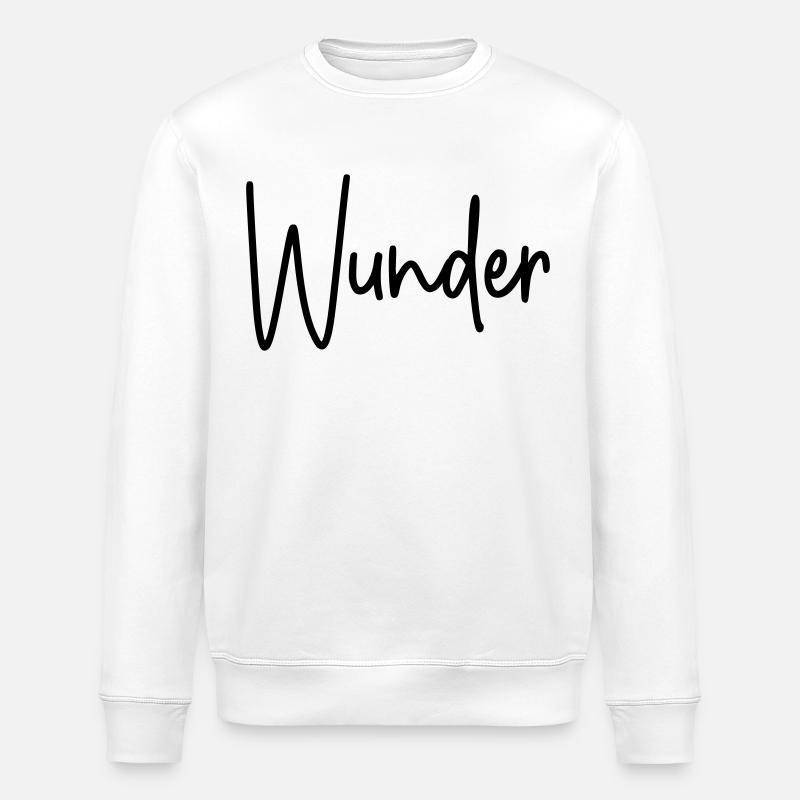 Wunder - Stanley/Stella Unisex Bio-Sweatshirt ROLLER - Weiß