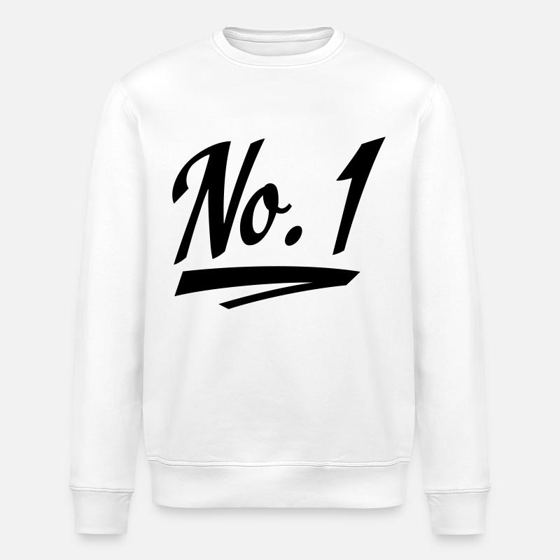 No 1 - Sweat bio ROLLER Stanley/Stella Unisexe - blanc