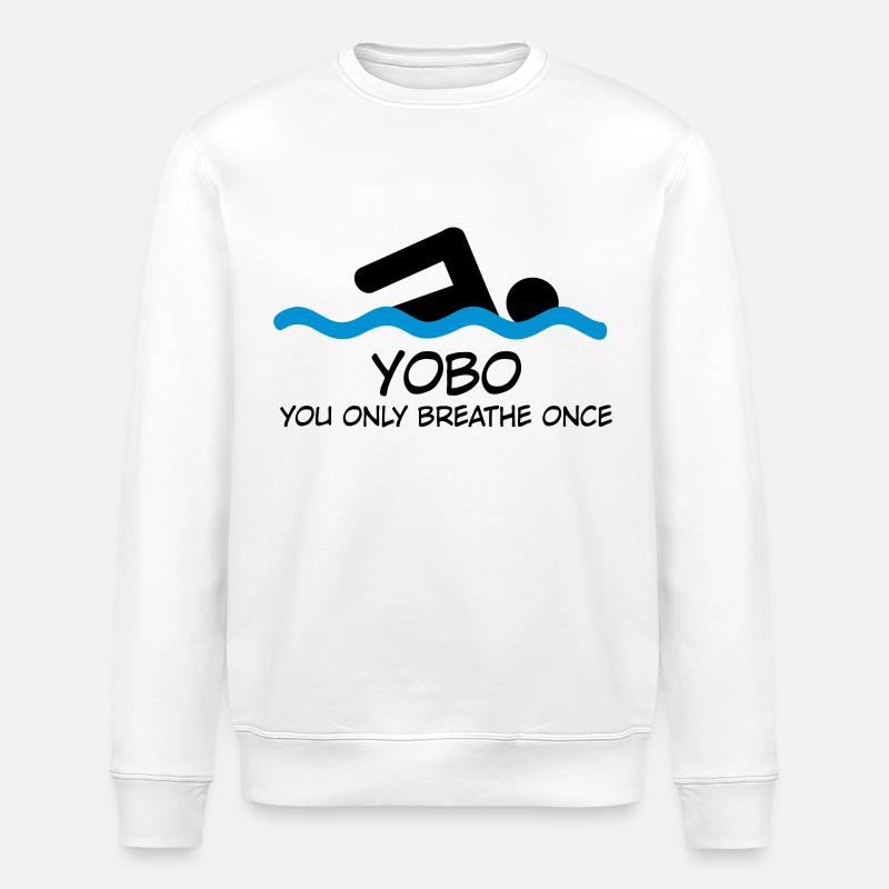 swimmer - Stanley/Stella Unisex Bio-Sweatshirt ROLLER - Weiß