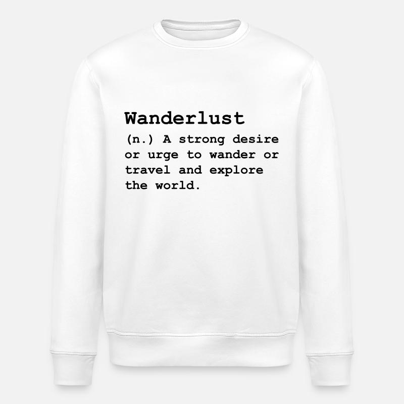 bougeotte - Sweat bio ROLLER Stanley/Stella Unisexe - blanc