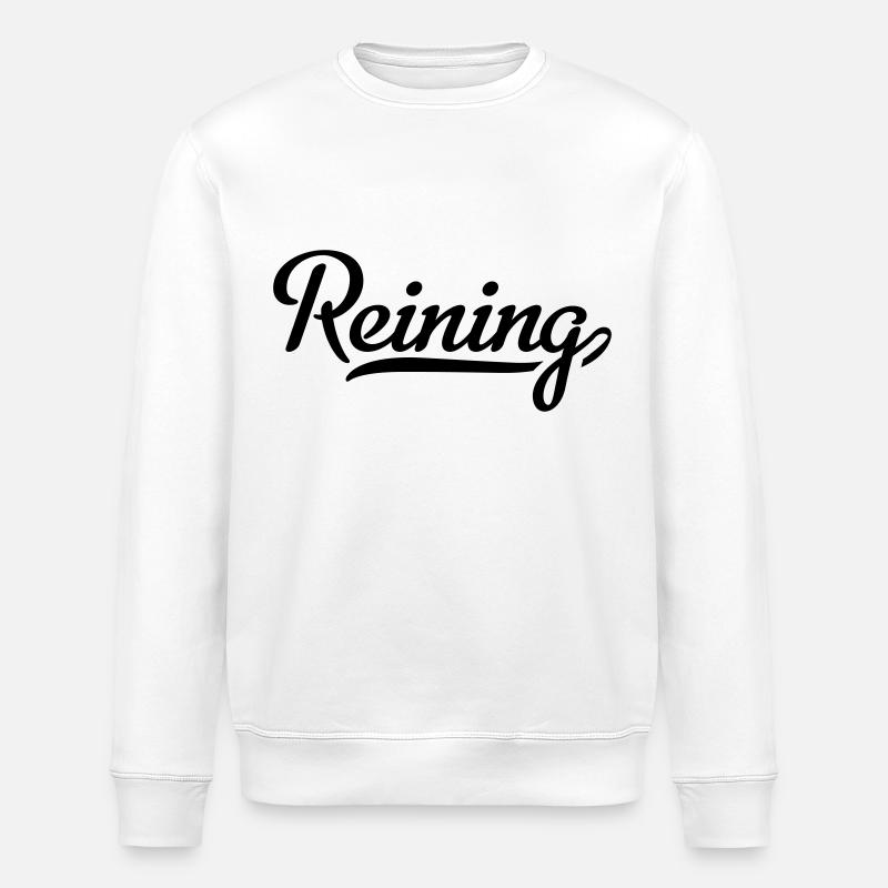 reining - Stanley/Stella Unisex Bio-Sweatshirt ROLLER - Weiß