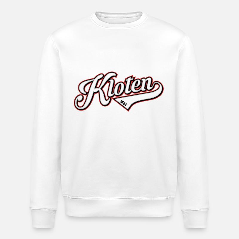 Kloten - Sweat bio ROLLER Stanley/Stella Unisexe - blanc