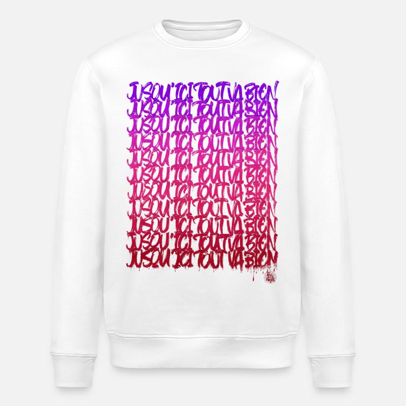 So weit so gut - Stanley/Stella Unisex Bio-Sweatshirt ROLLER - Weiß