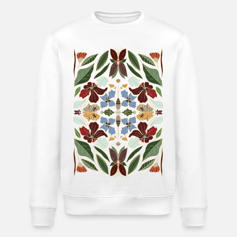 Mon cher jardin - Sweat bio ROLLER Stanley/Stella Unisexe - blanc