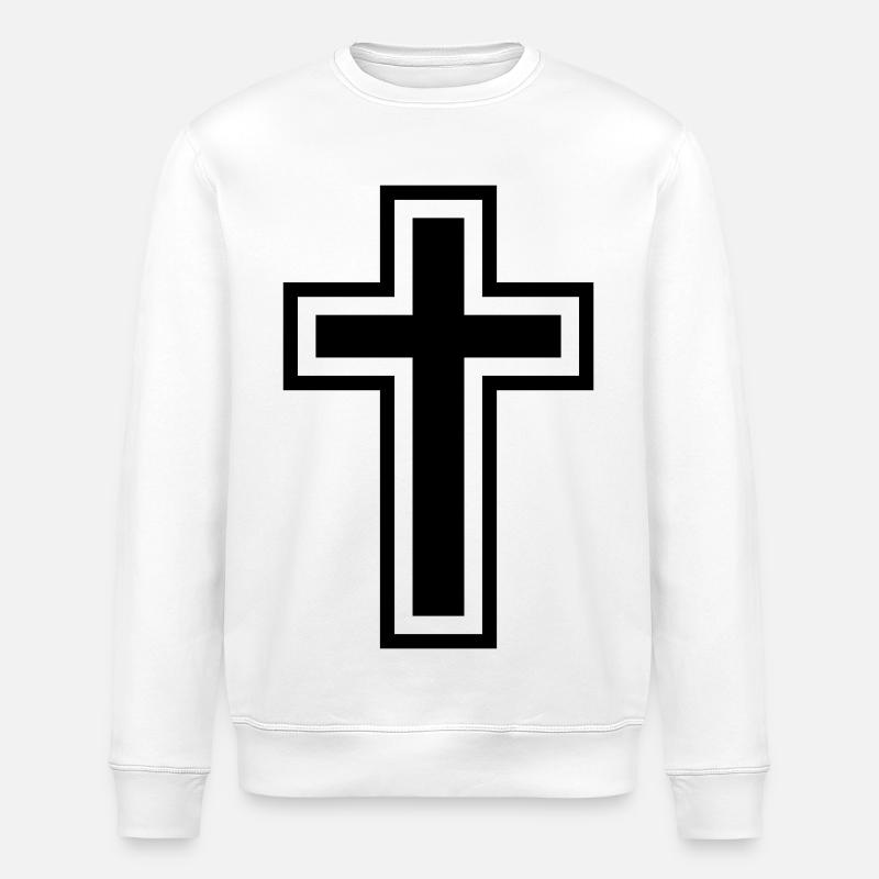 Croix - Sweat bio ROLLER Stanley/Stella Unisexe - blanc